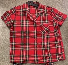 Kids and Flannel Topshorts Set